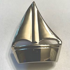 Sailboat pendant silver